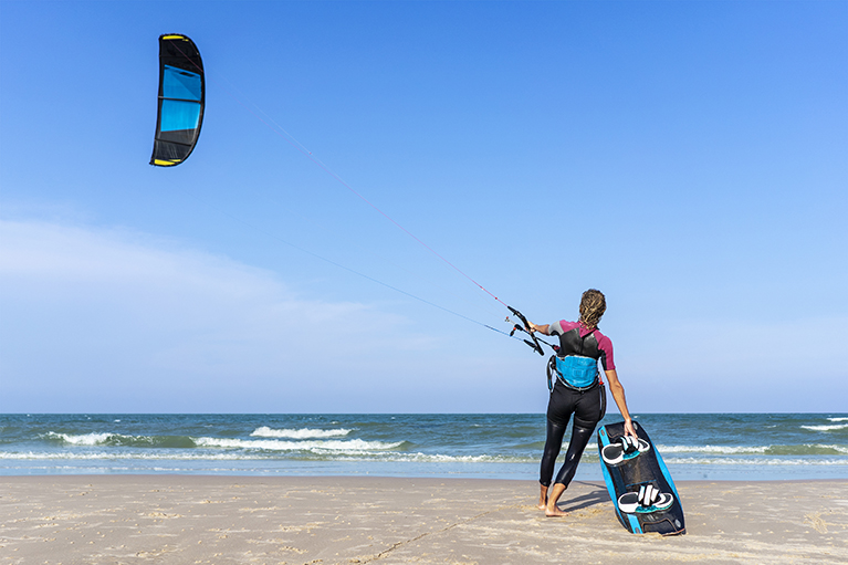 Experience Kiteboarding on Long Bay Beach in Turks and Caicos