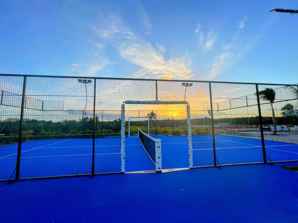 Luxury Sports Escapes: Exclusive Tennis Padel & Pickleball at Triton 3 Padel court Triton 1